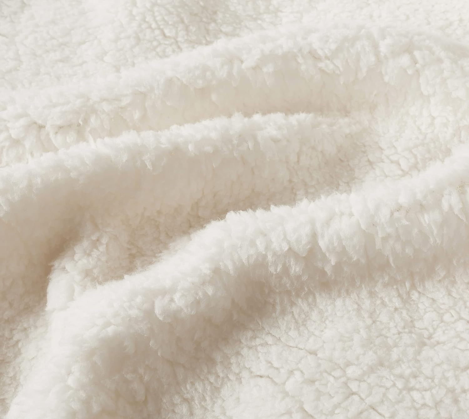 Teddy Sherpa Twin-Pack European Pillowcases - Soft Reversible Velvet & Sherpa Cushion Covers - Machine Washable with Zipper Closure - 65x65cm - Charcoal - TRENDZ