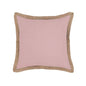 J Elliot Home Hampton Linen Cushion Cover 50 x 50 cm Dusty Pink