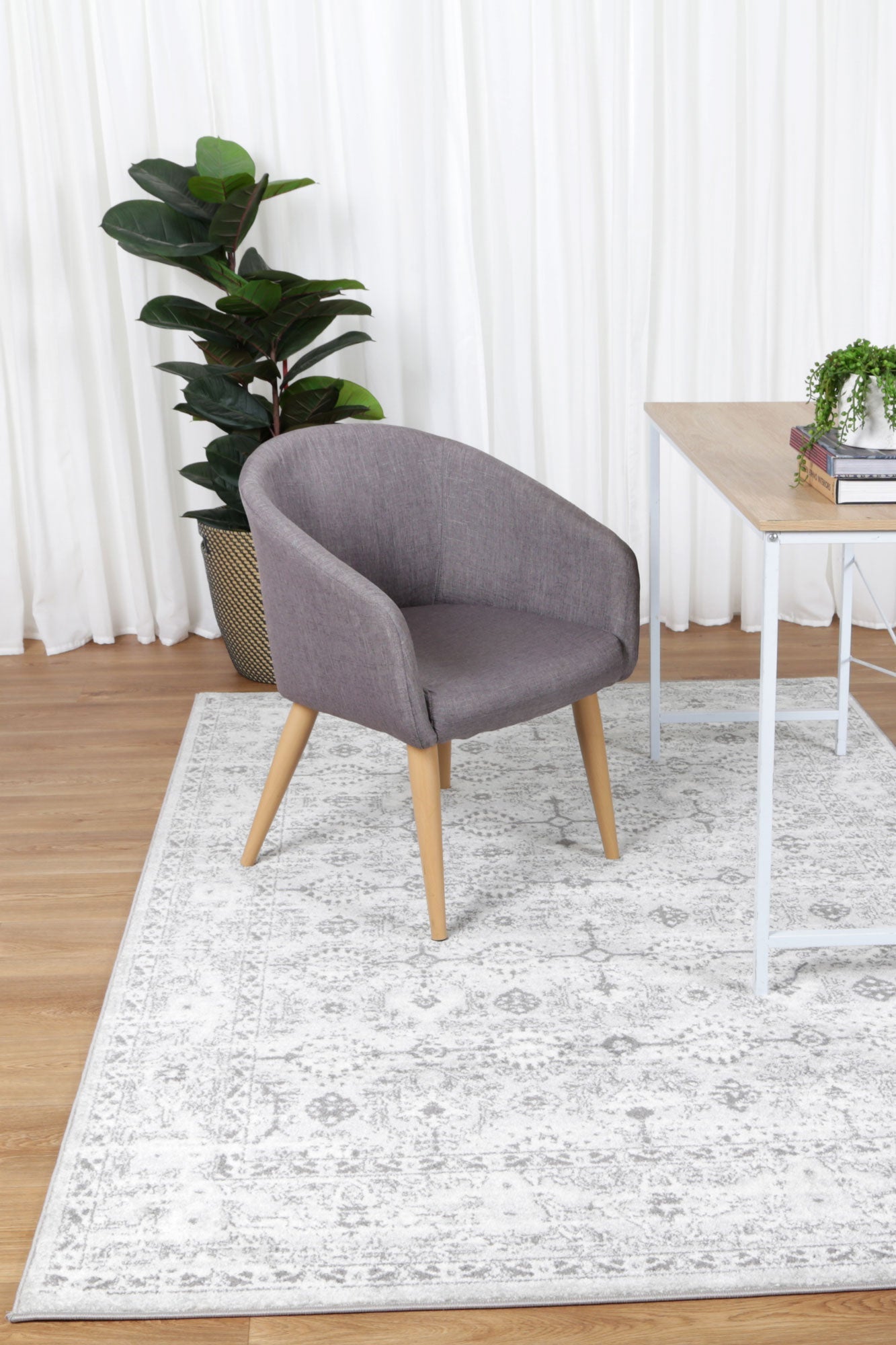 Provence Prov09 L.Grey/Cream 160x230 - TRENDZ
