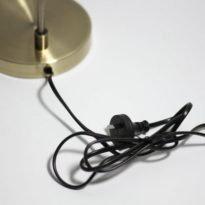 Sarla Table Lamp – Antique Brass Finish