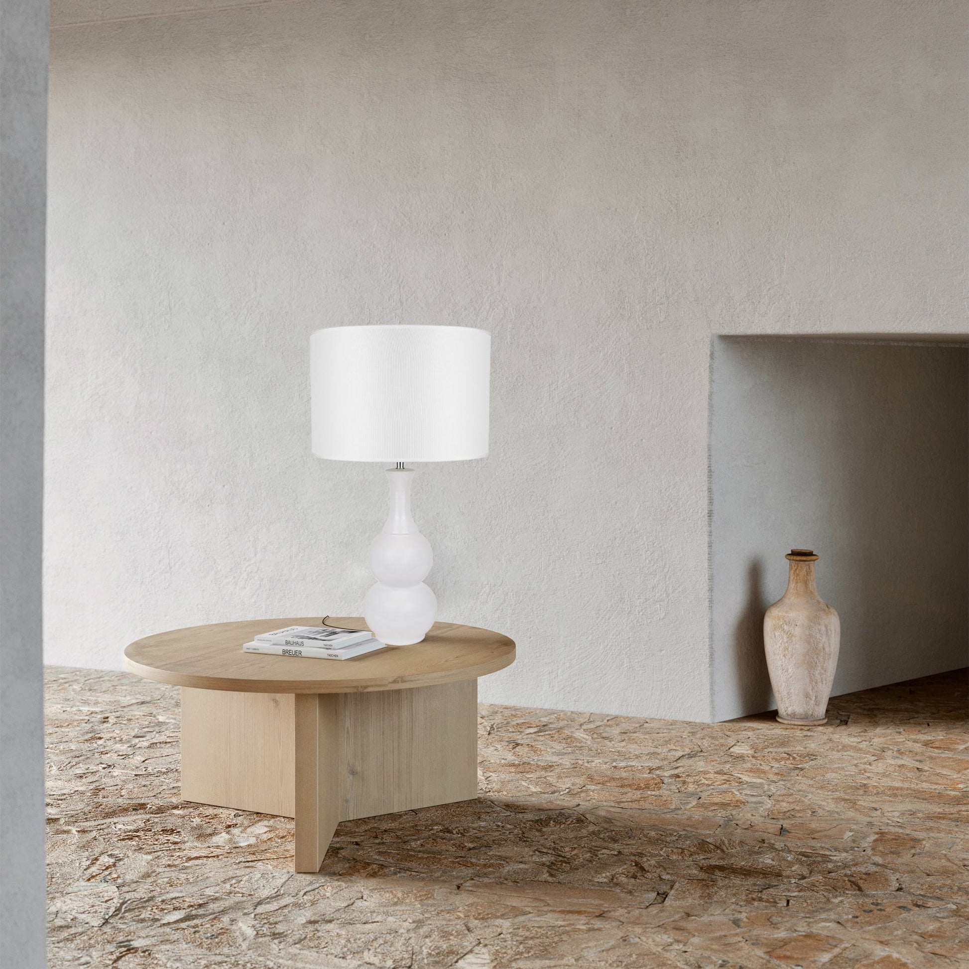 Pattery Barn Table Lamp - White - TRENDZ
