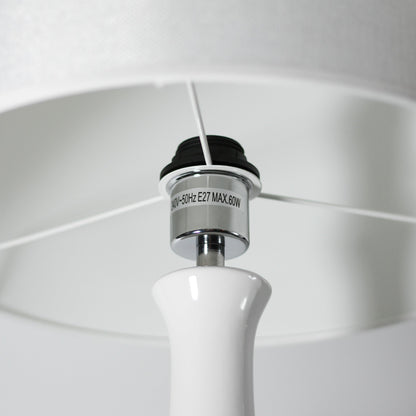 Pattery Barn Table Lamp - White - TRENDZ