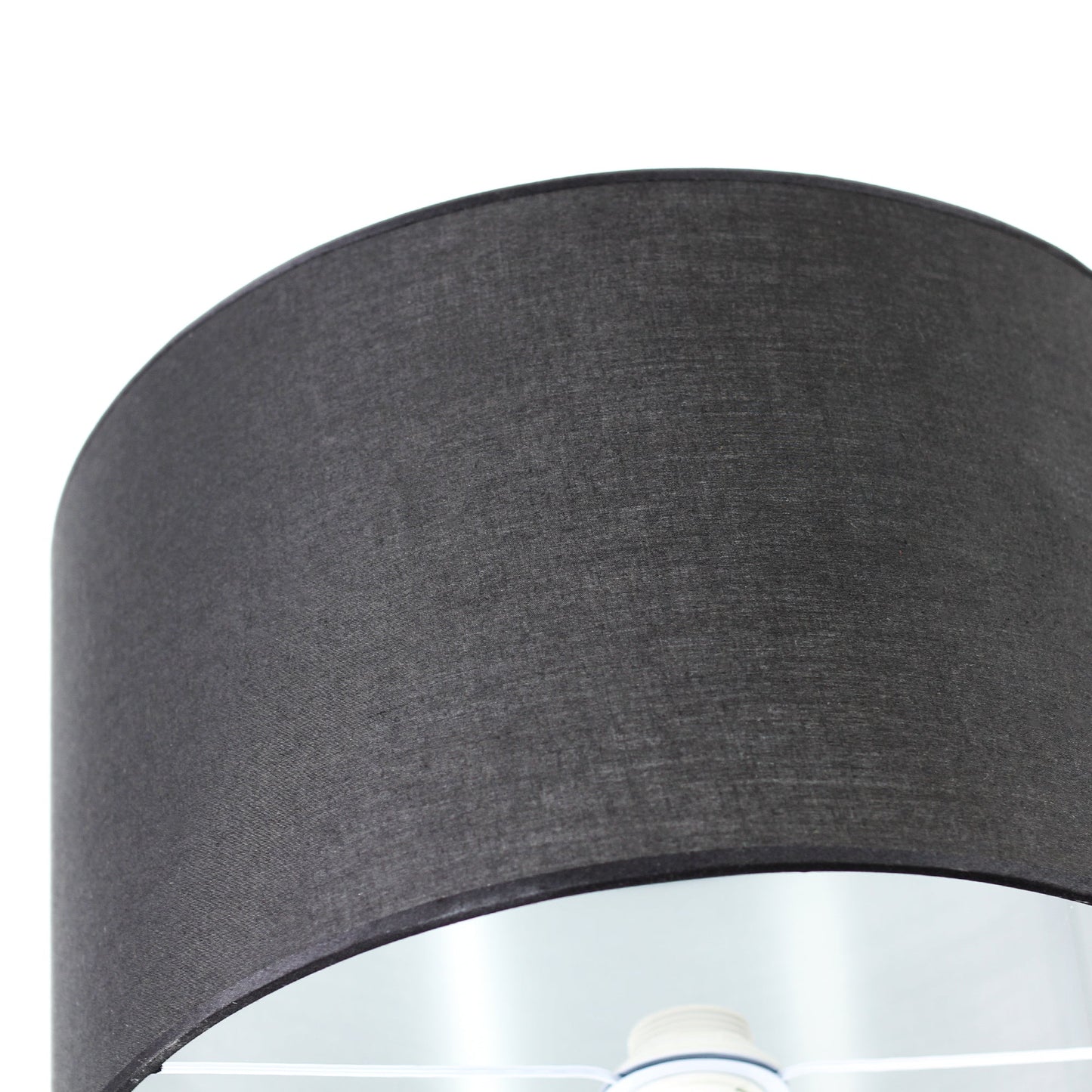 Cylinya Mother & Child Floor Lamp – Matte Black Twin-Light Combo