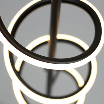 Cirrhi LED Floor Lamp – Matte Black Finish, 150cm Modern Uplight