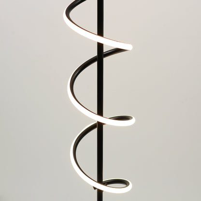 Cirrhi LED Floor Lamp – Matte Black Finish, 150cm Modern Uplight