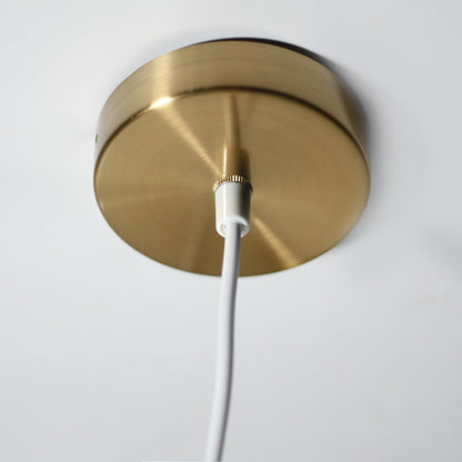 Padgett Pendant Light – Large 300mm White & Gold Orb (LL002PL124L)