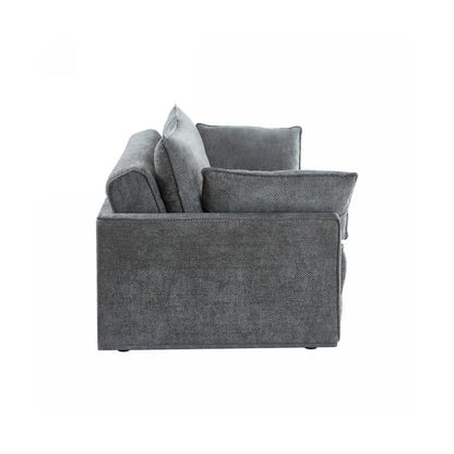 COMFY 3 Seater Sofa bed Queen Grey - TRENDZ