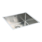 490x440mm Handmade Stainless Steel Undermount / Topmount Kitchen Laundry Sink with Waste - TRENDZ