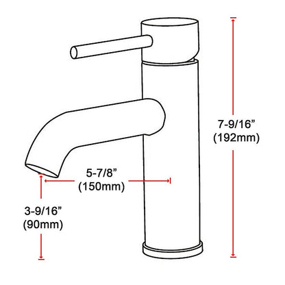 Basin Mixer Tap Faucet -Kitchen Laundry Bathroom Sink - TRENDZ