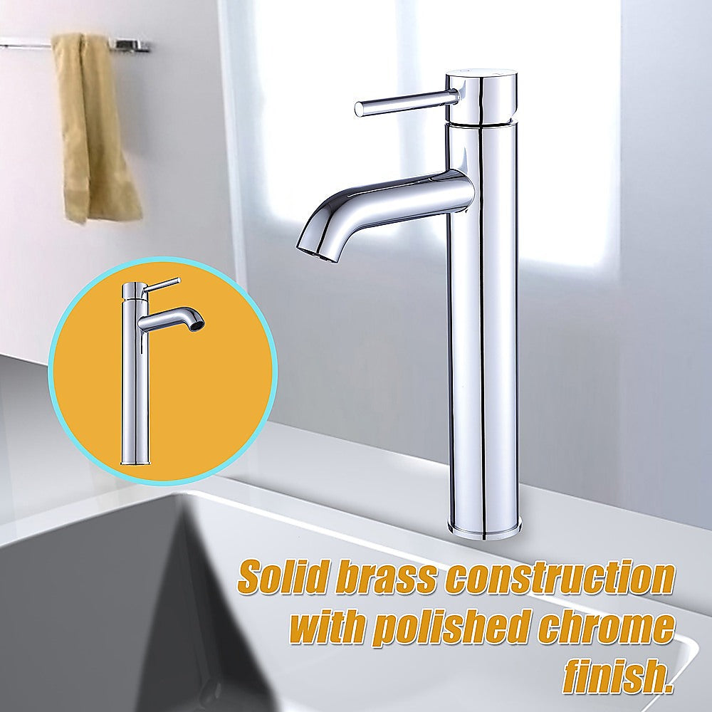 Tall Basin Mixer Tap Faucet -Kitchen Laundry Bathroom Sink - TRENDZ