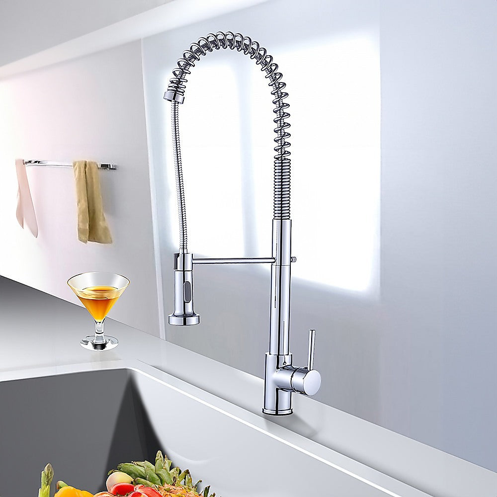 Basin Mixer Pull-Out Kitchen Tap Faucet Laundry Sink - TRENDZ