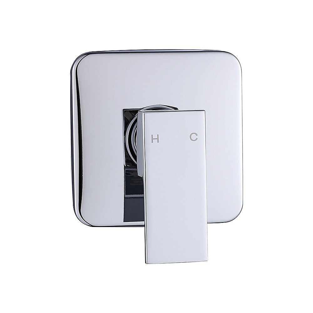 Della Francesca Shower/Bath Mixer Tap – Chrome Square Design