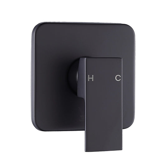 Shower Bath Mixer Tap Bathroom WATERMARK Approved - Electroplated Matte Black