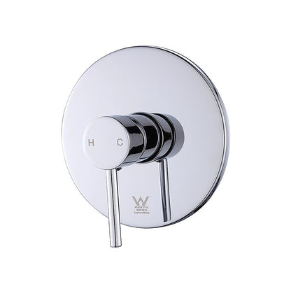 Della Francesca Shower/Bath Mixer Tap – Chrome Rounded Design