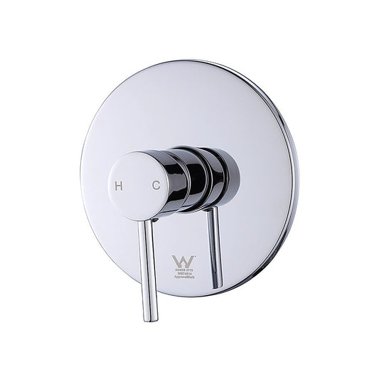 Della Francesca Shower/Bath Mixer Tap – Chrome Rounded Design