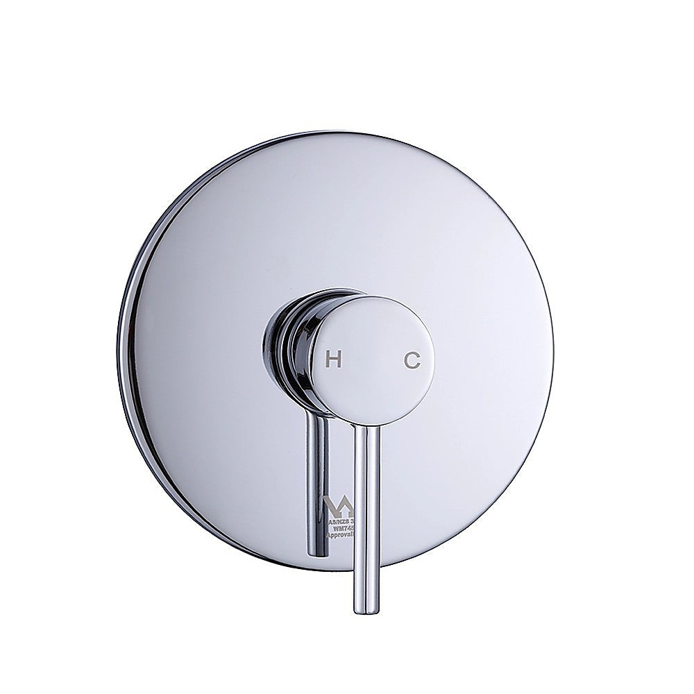 Della Francesca Shower/Bath Mixer Tap – Chrome Rounded Design