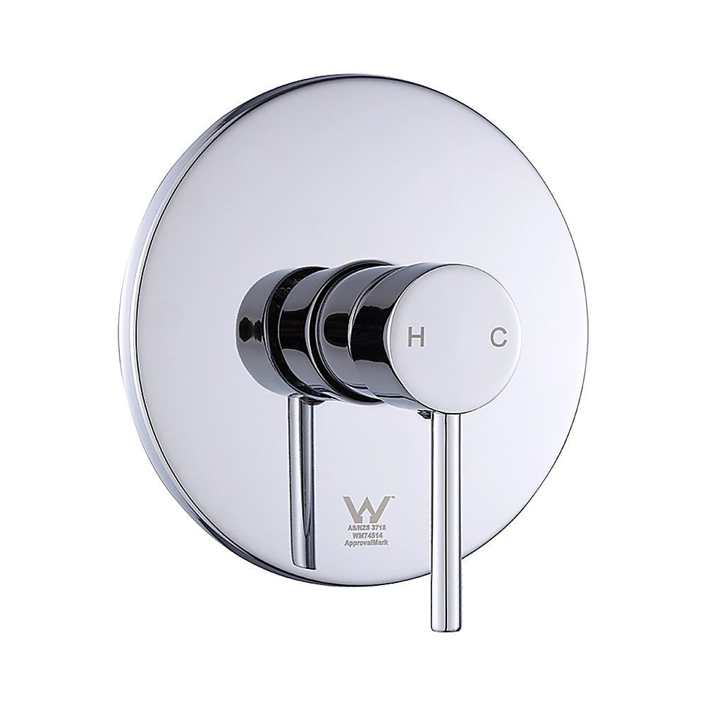 Della Francesca Shower/Bath Mixer Tap – Chrome Rounded Design