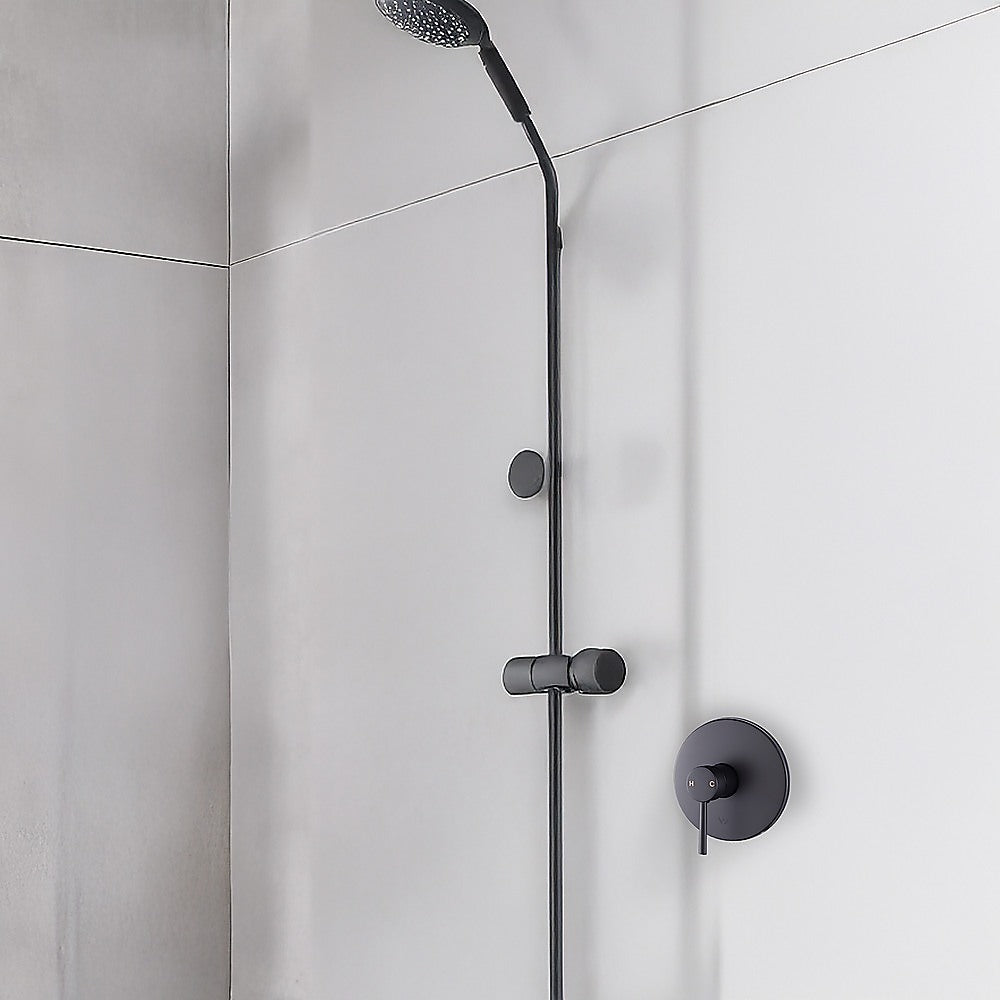 Shower Bath Mixer Tap Bathroom Electroplated Matte Black - TRENDZ