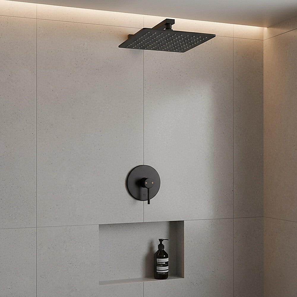 Della Francesca Shower/Bath Mixer Tap – Electroplated Matte Black