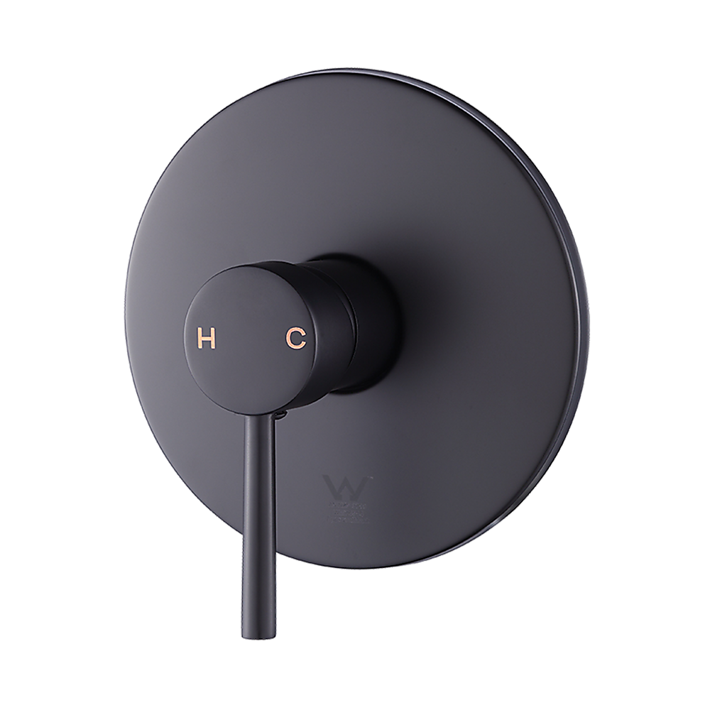 Shower Bath Mixer Tap Bathroom Electroplated Matte Black - TRENDZ