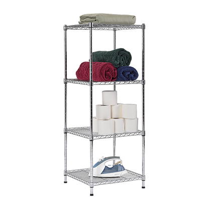 Modular Wire Storage Shelf 600 x 600 x 1800mm Steel Shelving - TRENDZ