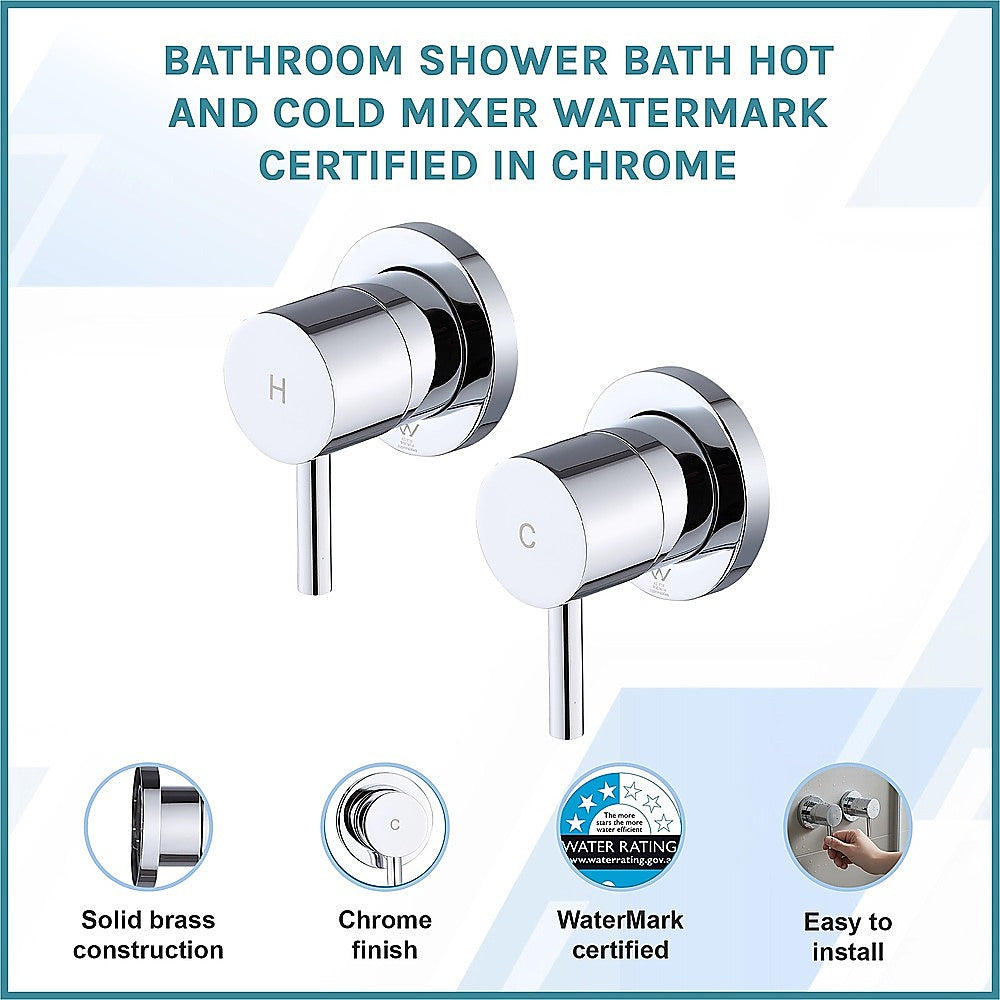 Della Francesca Bath & Shower Mixer – Chrome