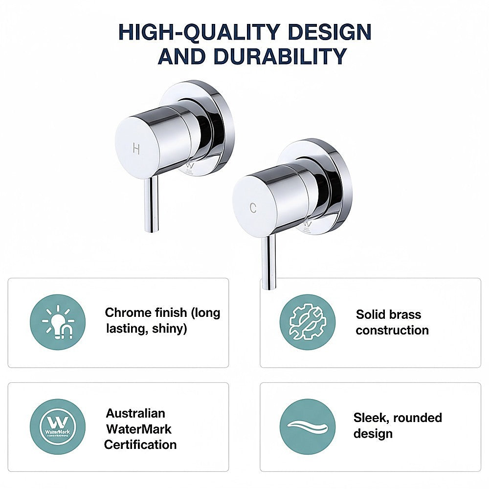 Della Francesca Bath & Shower Mixer – Chrome