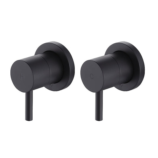 Della Francesca Bath &amp; Shower Mixer – Matte Black