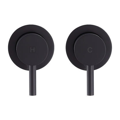 Della Francesca Bath &amp; Shower Mixer – Matte Black