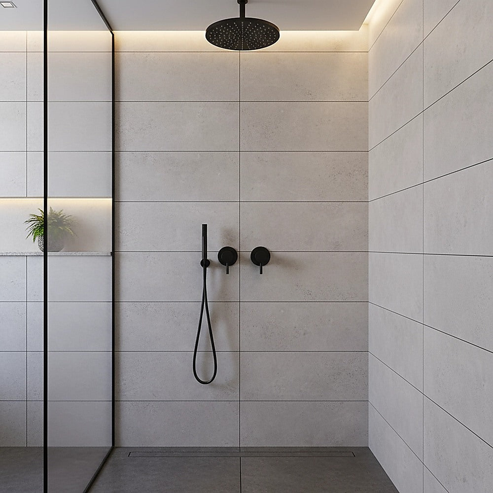 Della Francesca Bath &amp; Shower Mixer – Matte Black