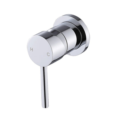 Single Round Shower Bath Mixer Tap Bathroom WATERMARK Approved