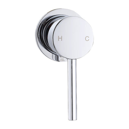 Single Round Shower Bath Mixer Tap Bathroom WATERMARK Approved
