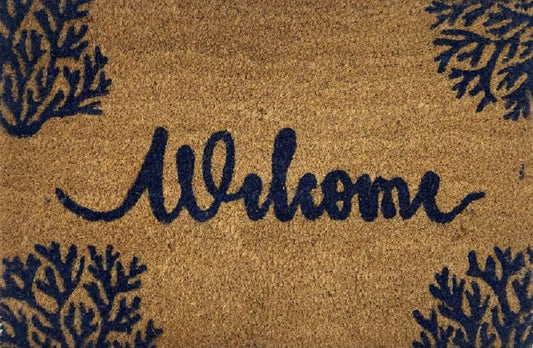 Welcome Ocean Doormat Door Mat 60x40cm