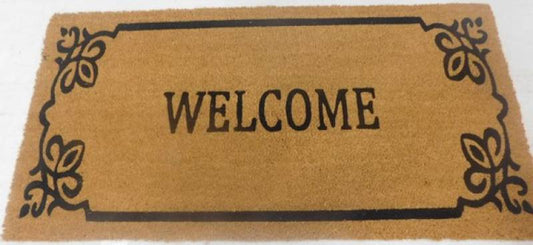 Welcome Decorative Doormat 90x45cm