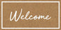 Welcome Cursive Doormat 90x45cm