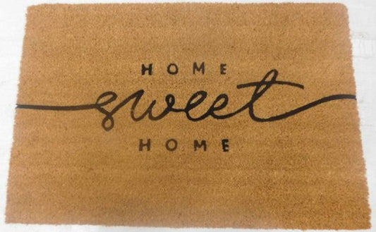 Home Sweet Home Cursive Doormat 60x40cm
