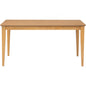 Allergo Dining Table 150cm Timber Dining Table - Natural - TRENDZ