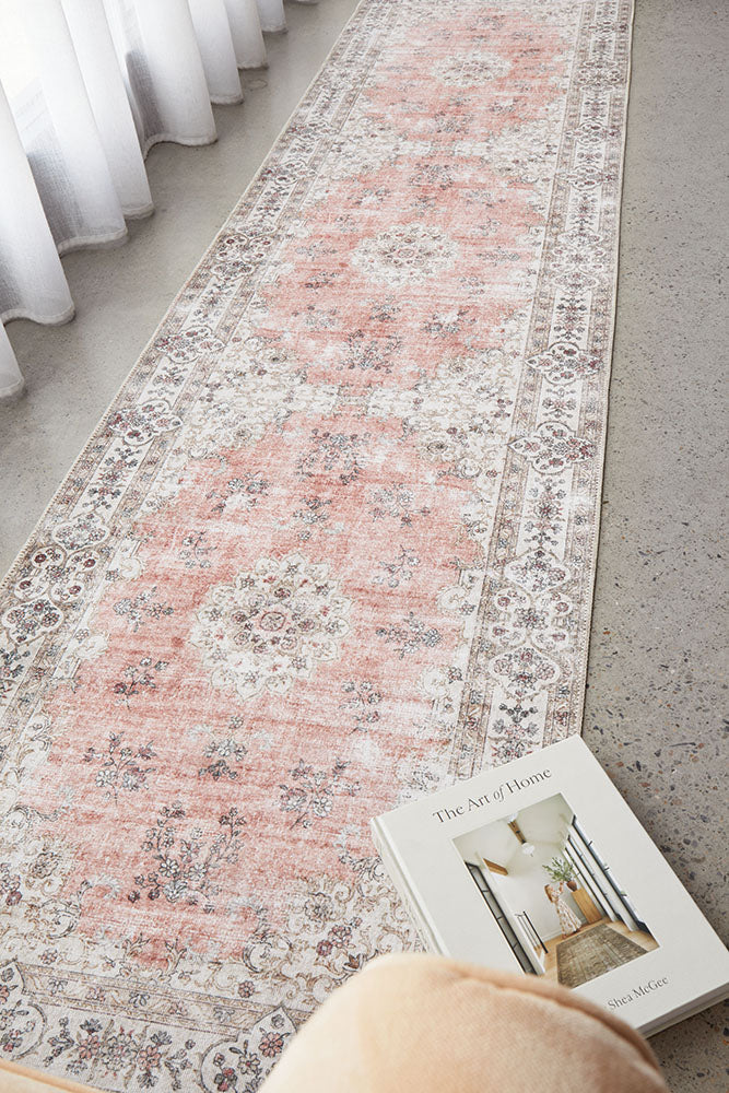 Kindred Coco Peach Runner 200X75Cm - TRENDZ