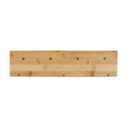 Bamboo Wall Hooks and Shelf - TRENDZ