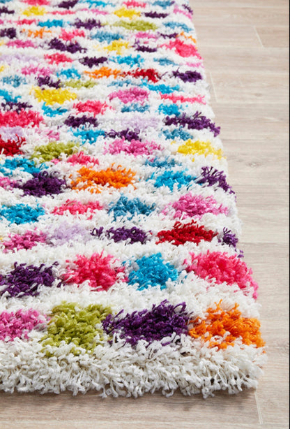 Vegas Dot Multi by Rug Culture-170X120CM - RECTANGLE
